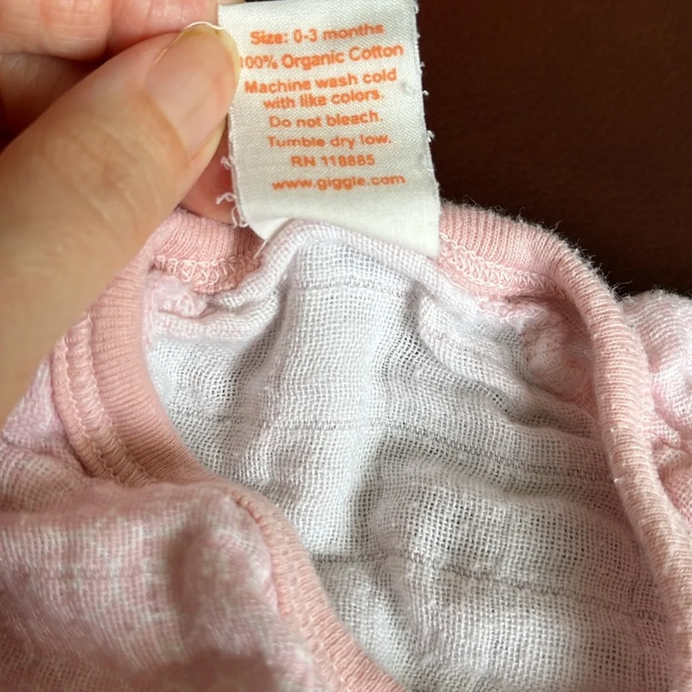 Giggle Better Basics, Organic Layette 0 To 3 Months Girls
